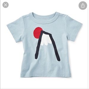 Boys Tea Collection Mt. Fuji tee Size 4T